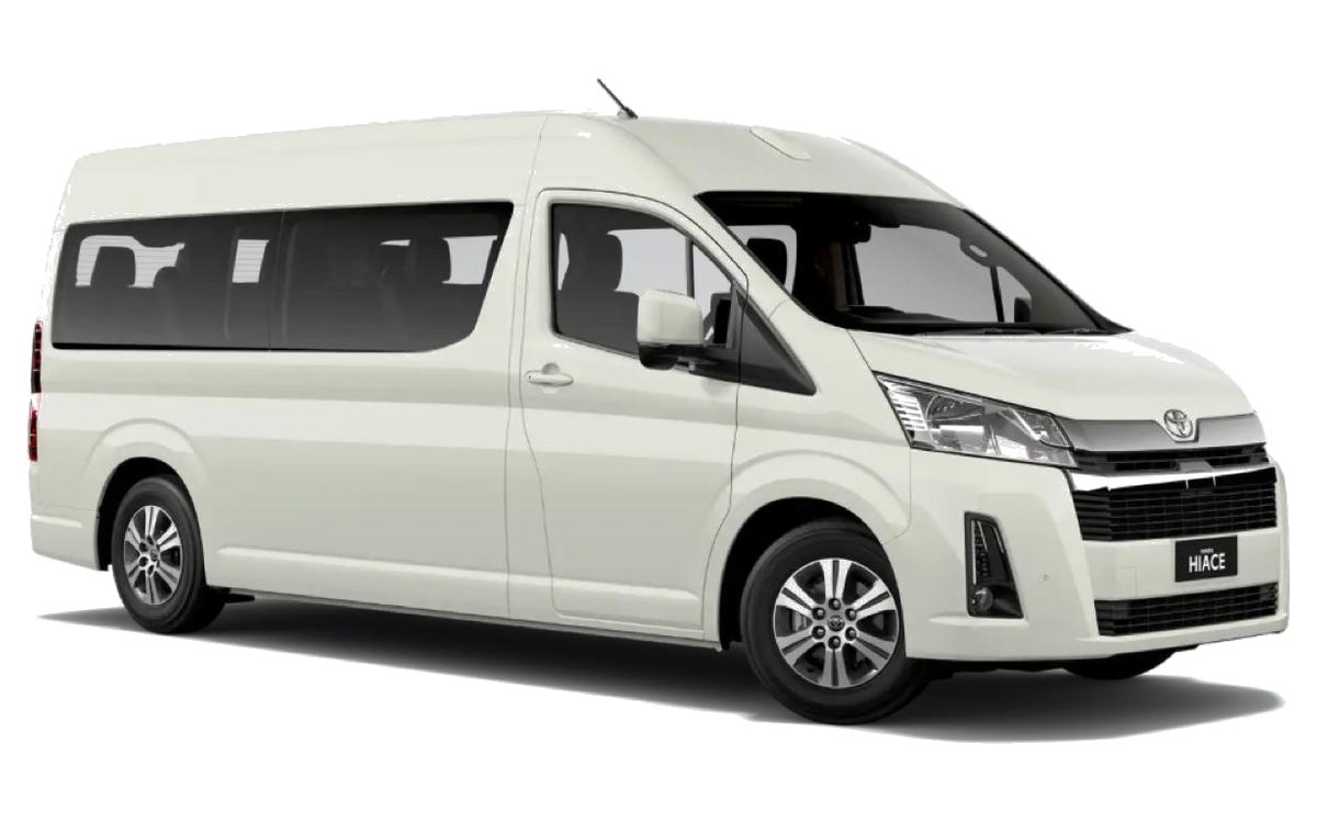 Toyota HiAce Commuter maxi taxi, seats up to 11 passengers